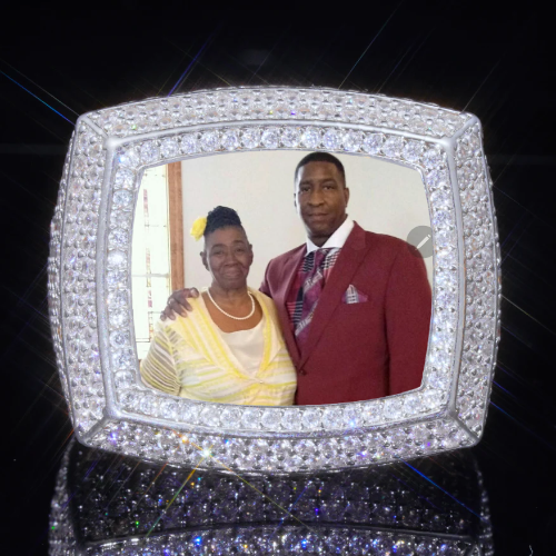 3D CUSTOM PICTURE ICED RING