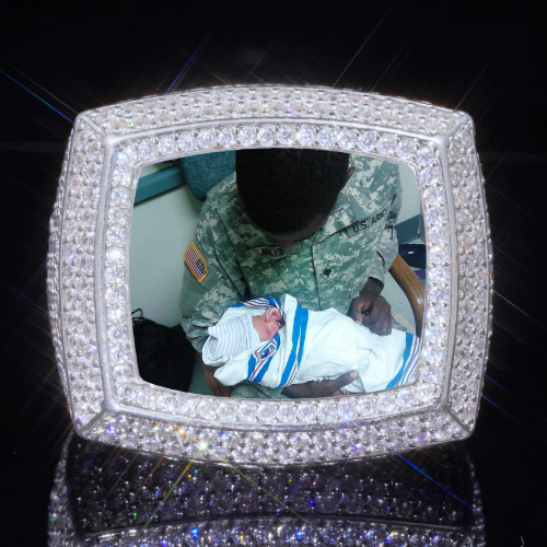 3D CUSTOM PICTURE ICED RING