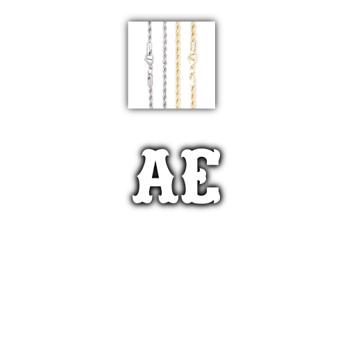 Custom Letters Freibeuter Font Necklace