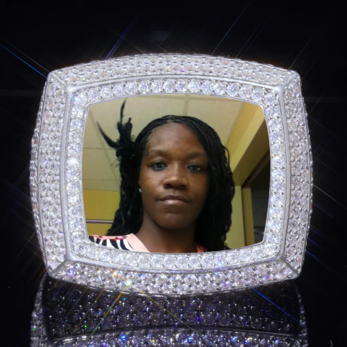 3D CUSTOM PICTURE ICED RING