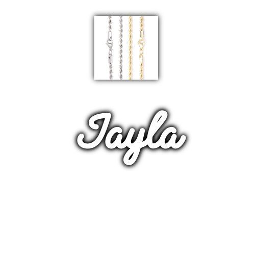 Script Custom Letter Necklace