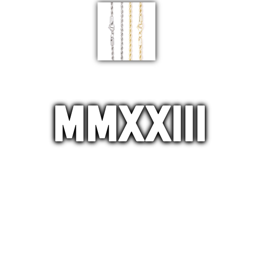 Custom Letters Baguette Two Layer Necklace