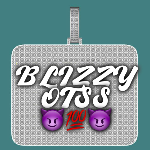 CUSTOM LETTER NECKLACE 3D BIG SQUARE