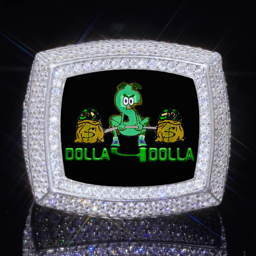 3D CUSTOM PICTURE ICED RING