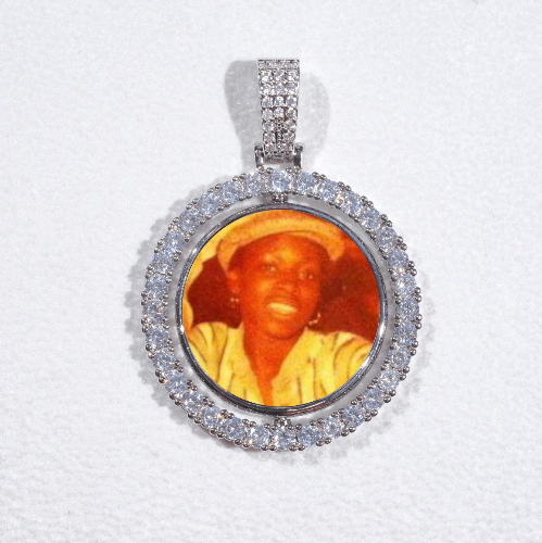 3D Spinning 2-Faced Custom Picture Pendant
