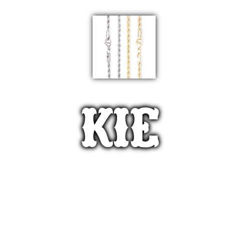 Custom Letters Freibeuter Font Necklace