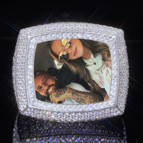3D CUSTOM PICTURE ICED RING