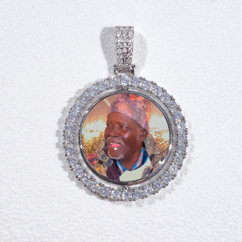 3D Spinning 2-Faced Custom Picture Pendant