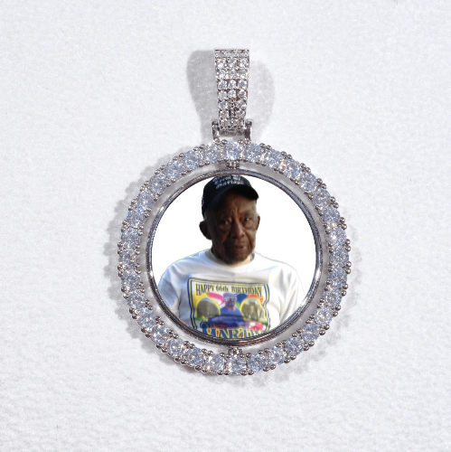 3D Spinning 2-Faced Custom Picture Pendant