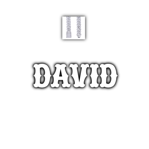 Custom Letters Freibeuter Font Necklace