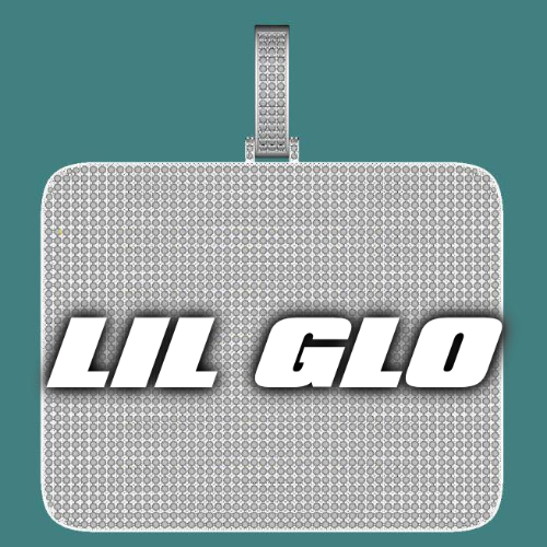 CUSTOM LETTER NECKLACE 3D BIG SQUARE