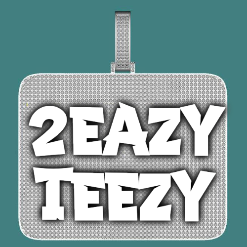 CUSTOM LETTER NECKLACE 3D BIG SQUARE