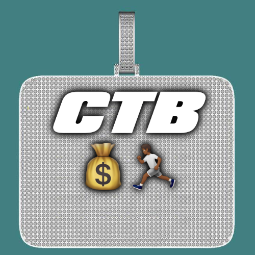 CUSTOM LETTER NECKLACE 3D BIG SQUARE