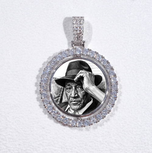 3D Spinning 2-Faced Custom Picture Pendant