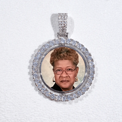 3D Spinning 2-Faced Custom Picture Pendant