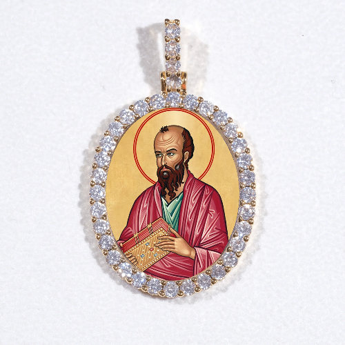 3D Oval Custom Picture Pendant
