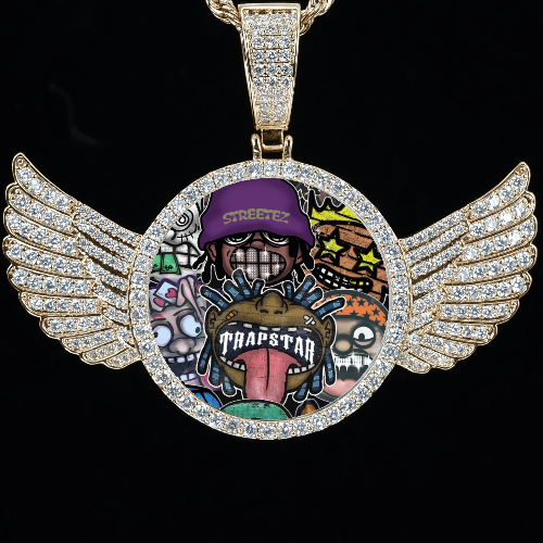 CUSTOM PICTURE PENDANT STYLE-4