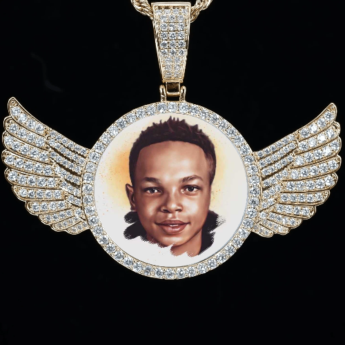 CUSTOM PICTURE PENDANT STYLE-4