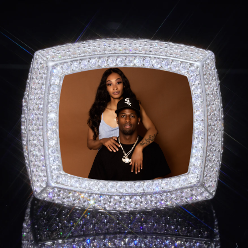 3D CUSTOM PICTURE ICED RING