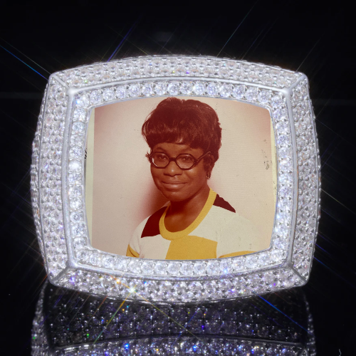 3D CUSTOM PICTURE ICED RING