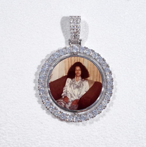 3D Spinning 2-Faced Custom Picture Pendant