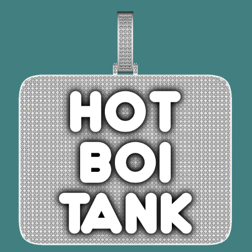 CUSTOM LETTER NECKLACE 3D BIG SQUARE