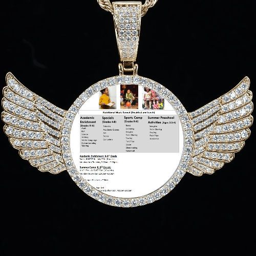 CUSTOM PICTURE PENDANT STYLE-4