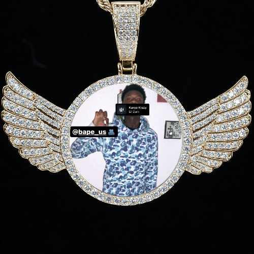 CUSTOM PICTURE PENDANT STYLE-4