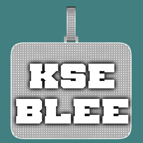 CUSTOM LETTER NECKLACE 3D BIG SQUARE