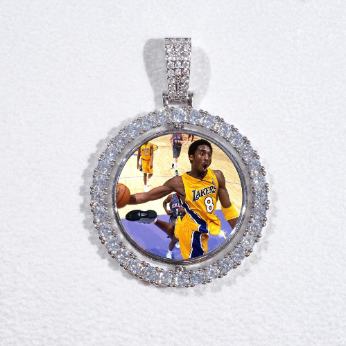 3D Spinning 2-Faced Custom Picture Pendant