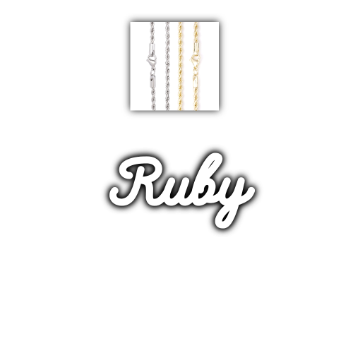Script Custom Letter Necklace