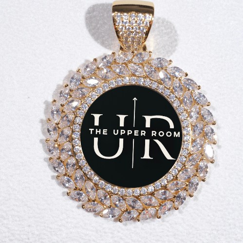 Large 3D Wheat Ear Custom Picture Pendant