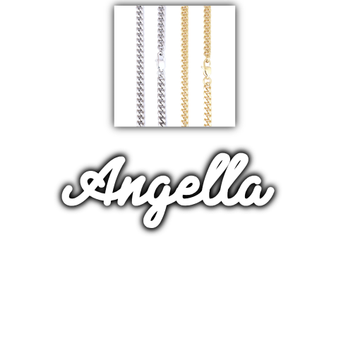 Script Custom Letter Necklace