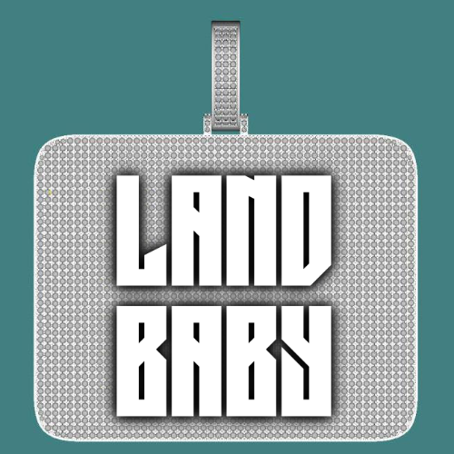 CUSTOM LETTER NECKLACE 3D BIG SQUARE