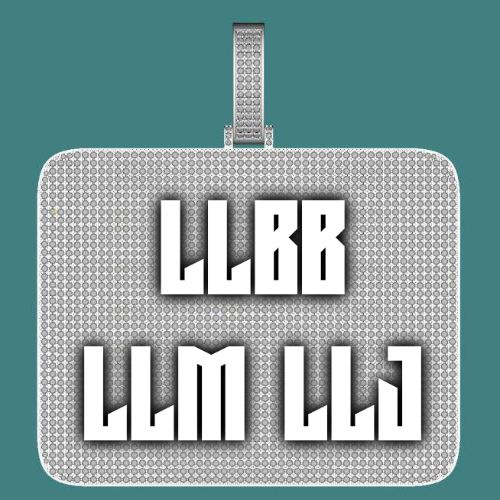 CUSTOM LETTER NECKLACE 3D BIG SQUARE