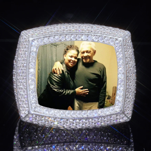 3D CUSTOM PICTURE ICED RING