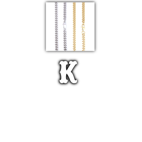 Custom Letters Freibeuter Font Necklace