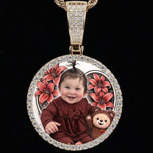 CUSTOM PICTURE PENDANT STYLE-1