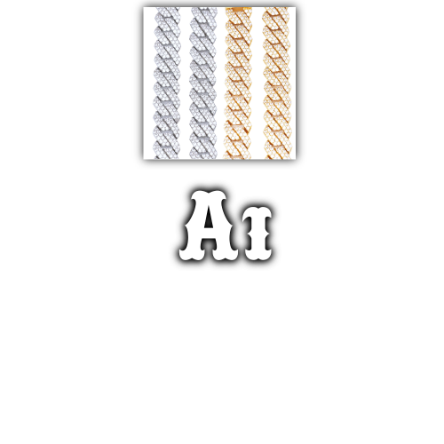 Custom Letters Freibeuter Font Necklace