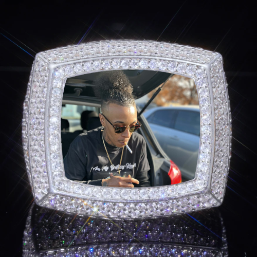 3D CUSTOM PICTURE ICED RING