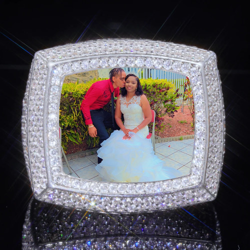 3D CUSTOM PICTURE ICED RING