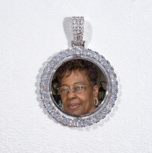 3D Spinning 2-Faced Custom Picture Pendant