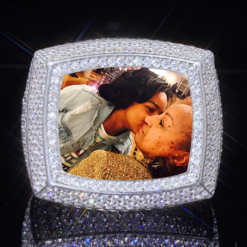 3D CUSTOM PICTURE ICED RING