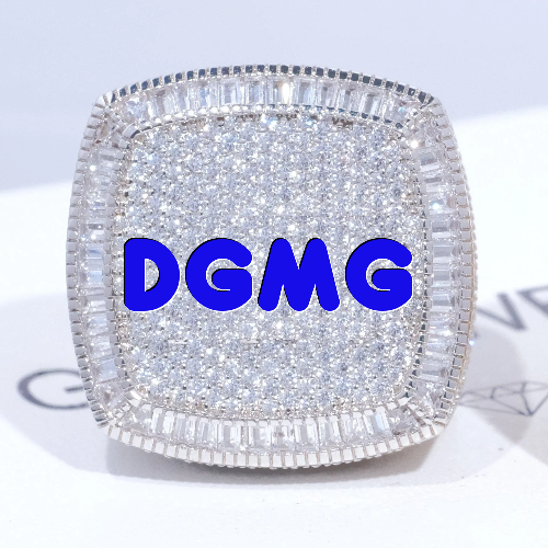 CUSTOM LETTER 3D ICED RING