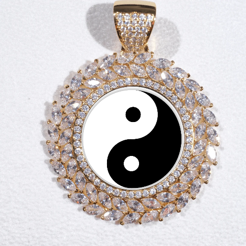 Large 3D Wheat Ear Custom Picture Pendant