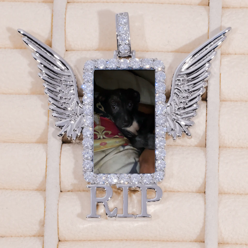 RIP WING 3D CUSTOM PICTURE PENDANT