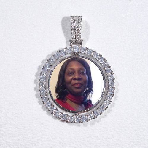 3D Spinning 2-Faced Custom Picture Pendant