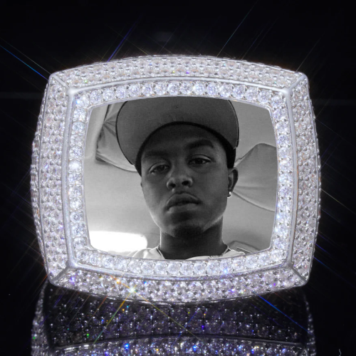 3D CUSTOM PICTURE ICED RING