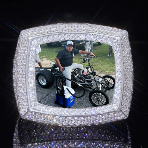 3D CUSTOM PICTURE ICED RING