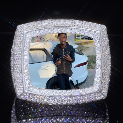 3D CUSTOM PICTURE ICED RING
